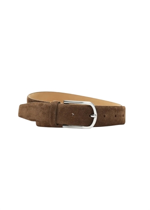 Wiona suede belt Tan Selected Femme